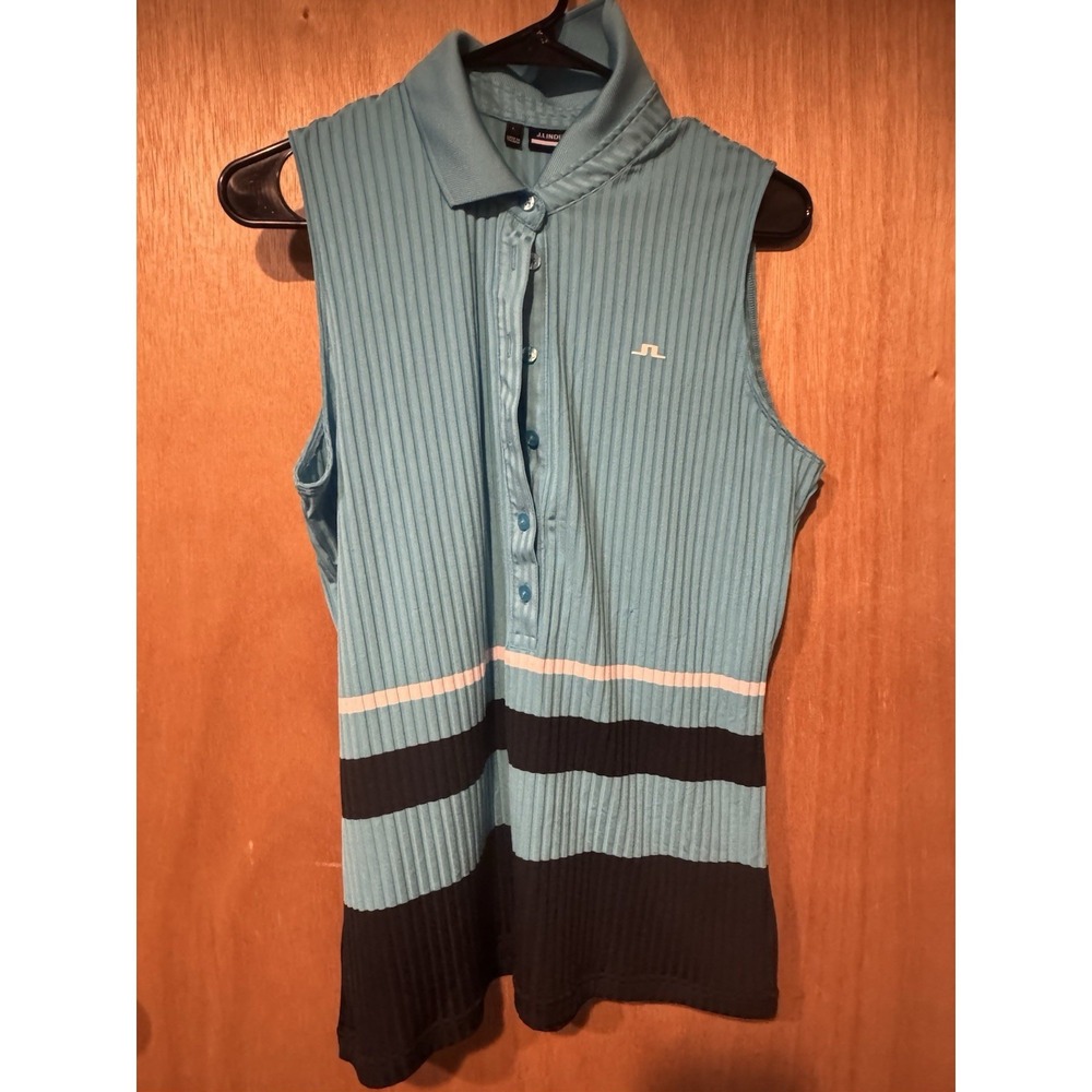J. Lindeberg Sleeveless Top Women's Large Shirt Golf Tennis Pickleball (D1)